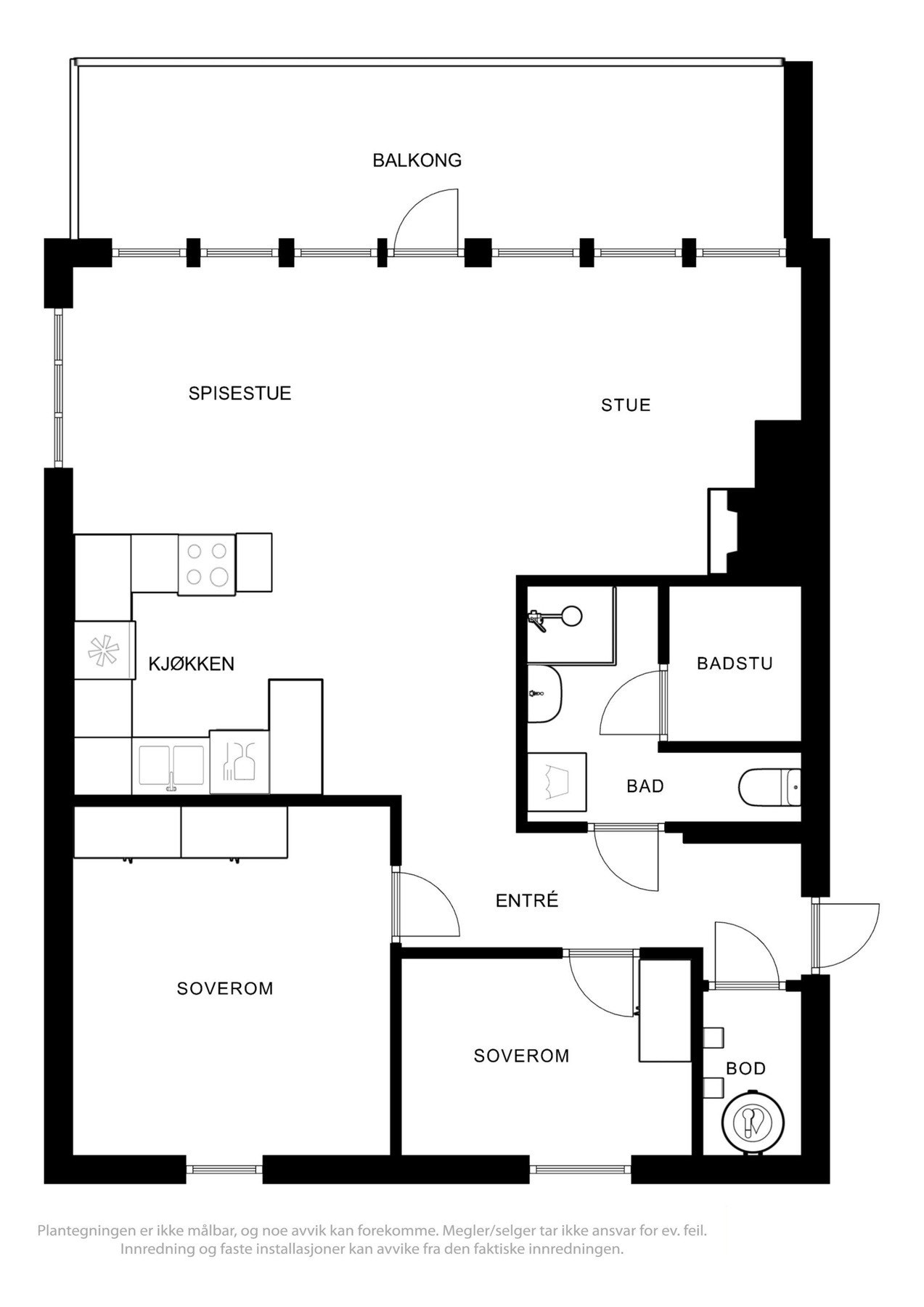 Plantegning. Galleribilde