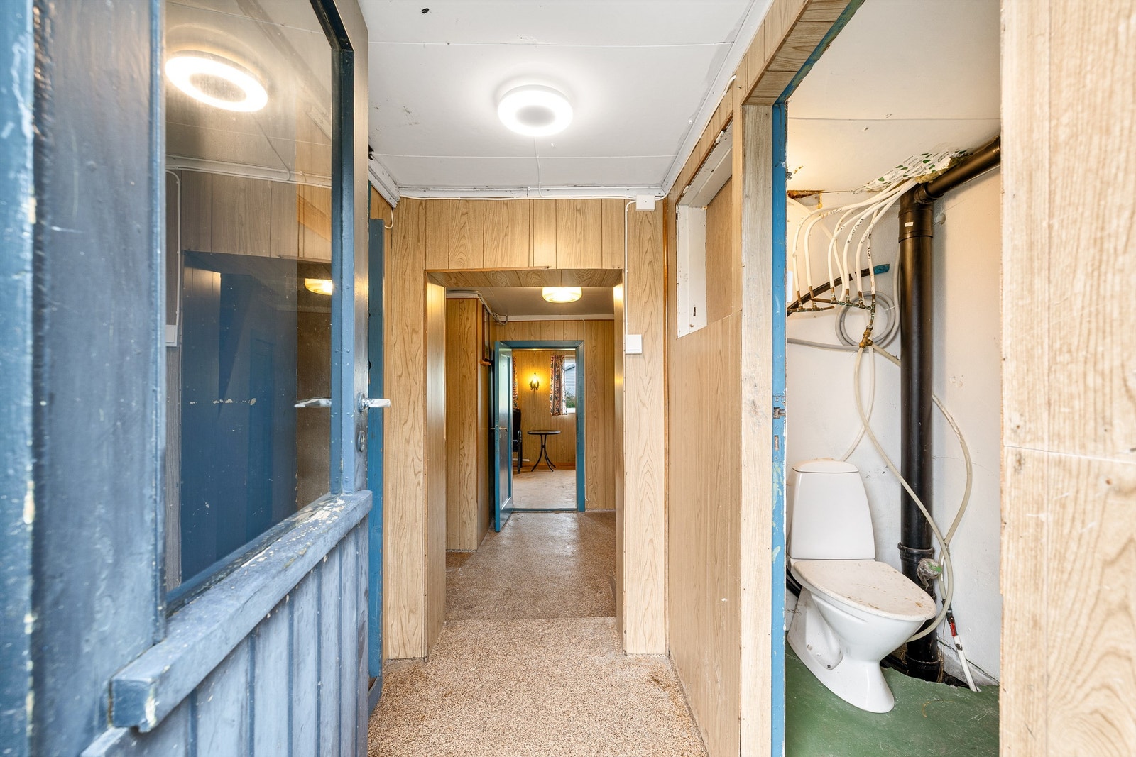 Kjellerstuen har egen inngangsdør Galleribilde