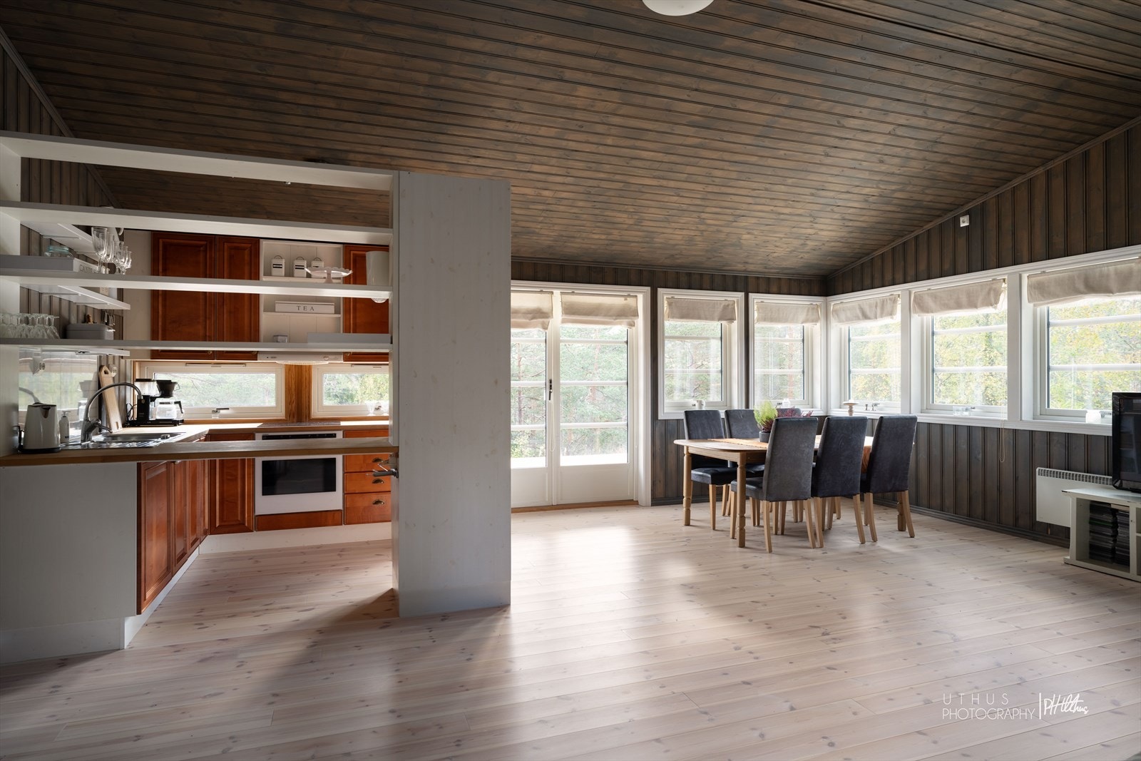 Åpen stue og kjøkkenløsning Galleribilde