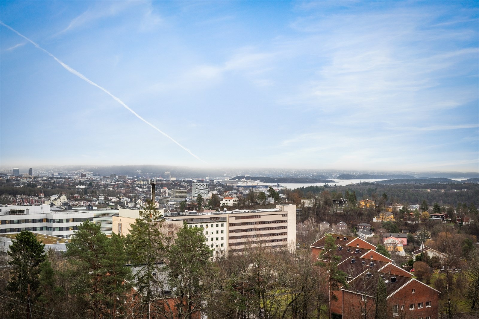 Utsikten fra balkongen. Galleribilde