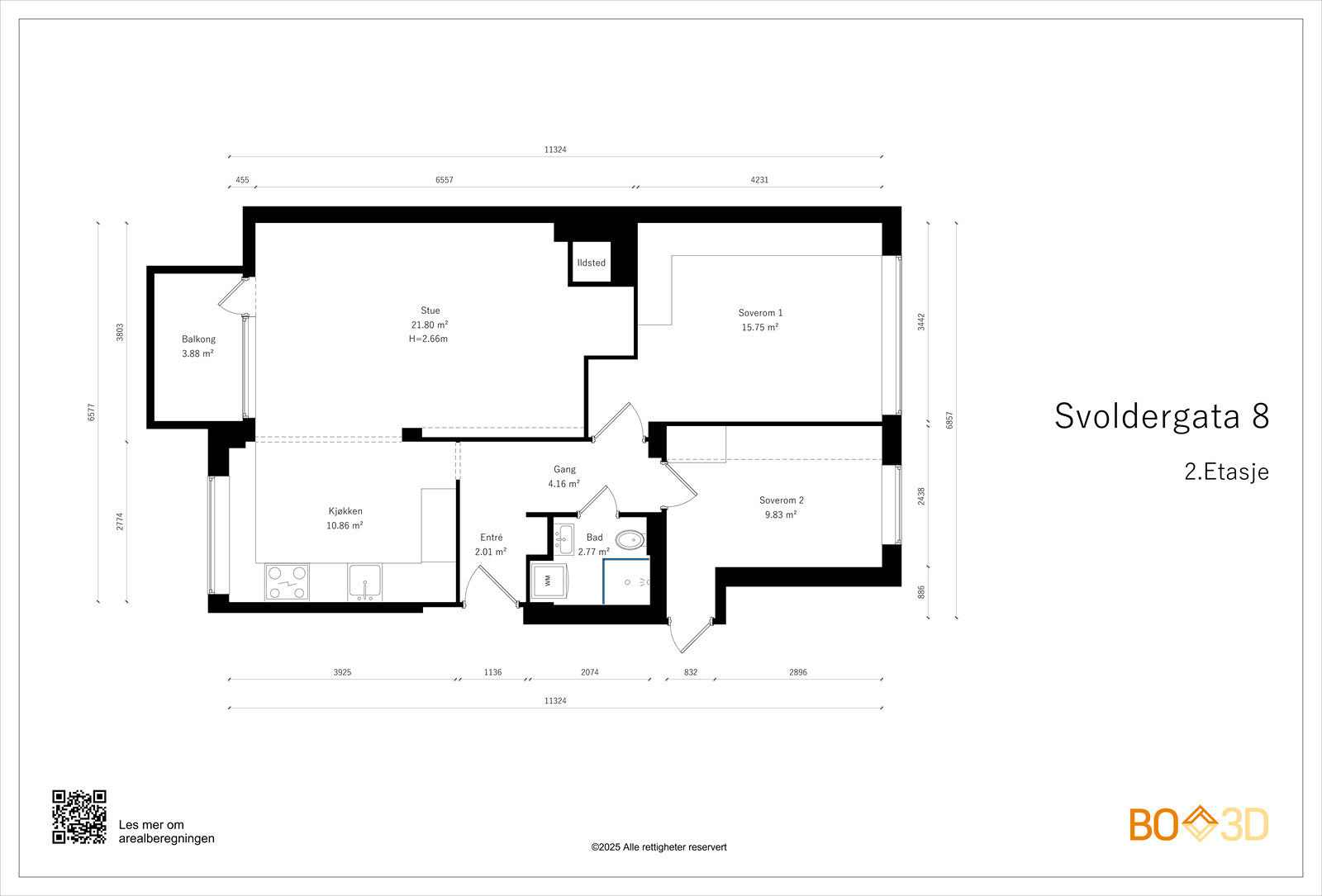 Plantegning. Galleribilde