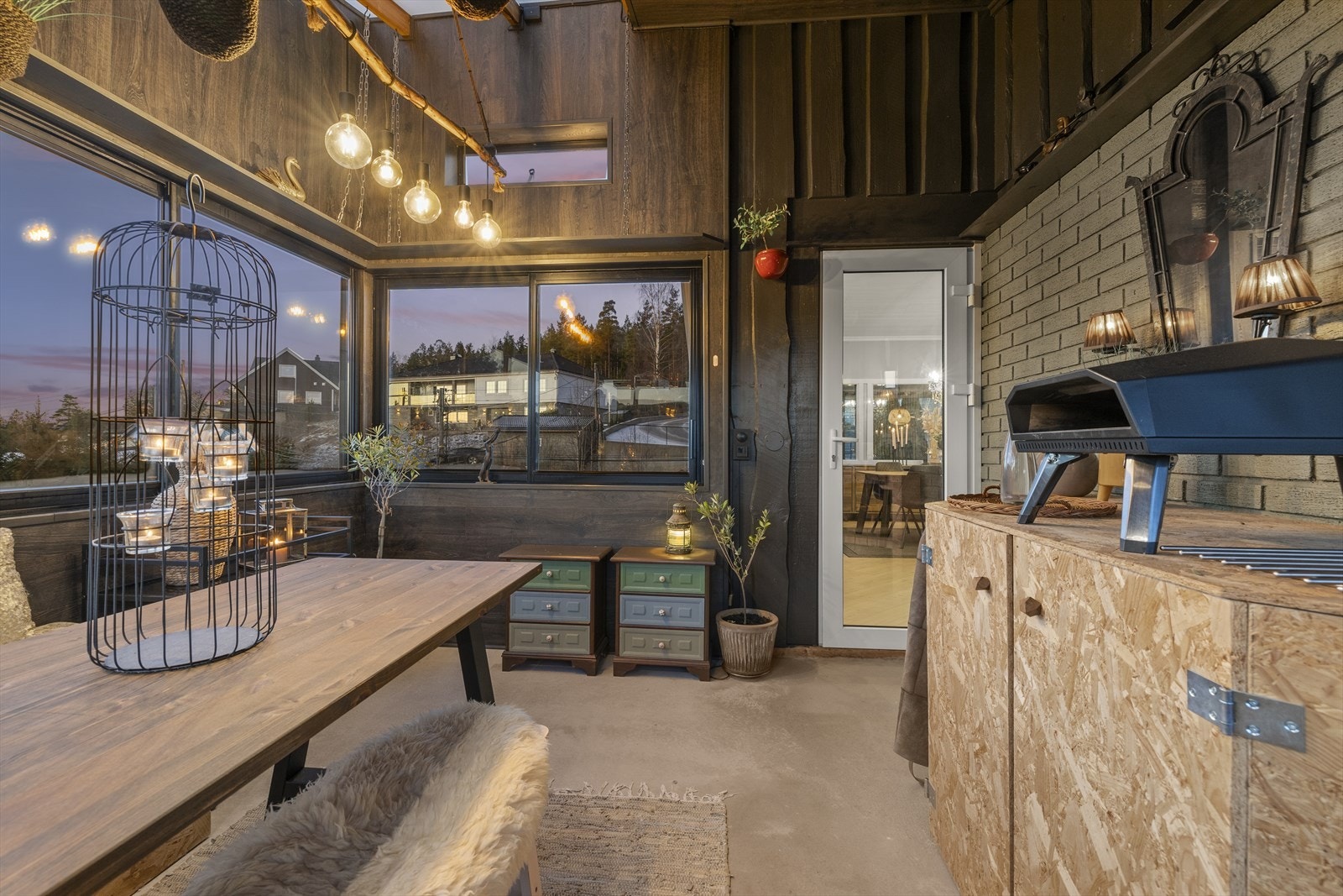 Herfra er det direkte adkomst til boligens stue. Galleribilde