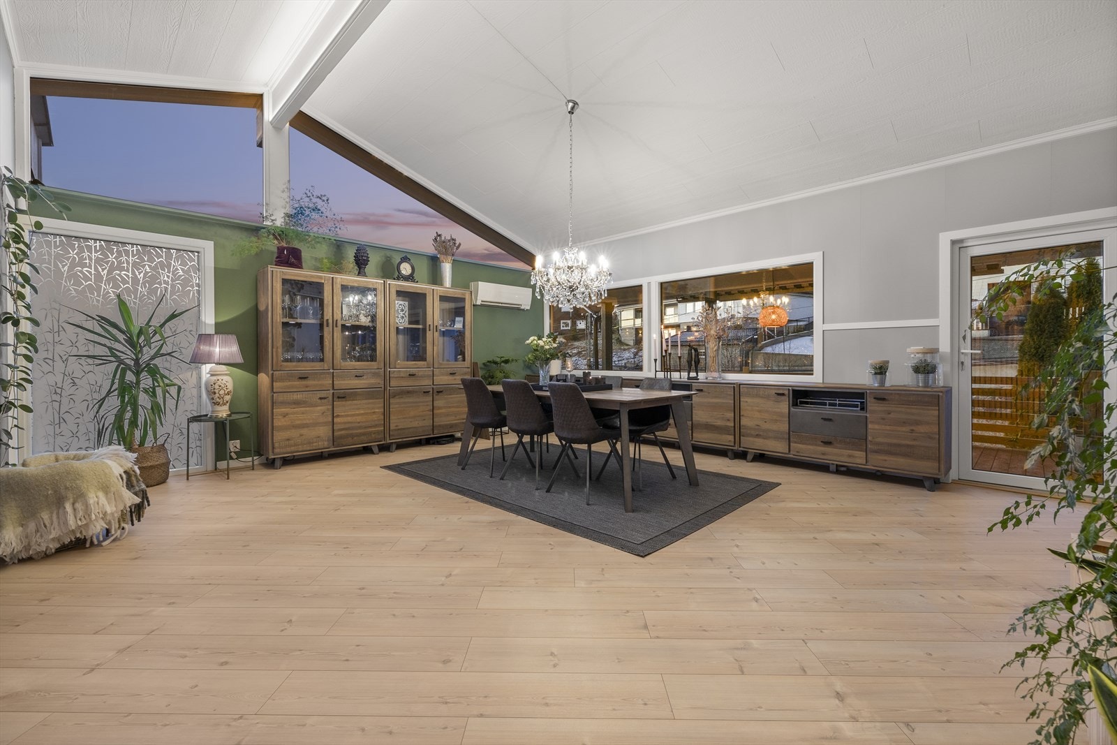 Store, møbleringsvennlige flater gir mange muligheter. Galleribilde