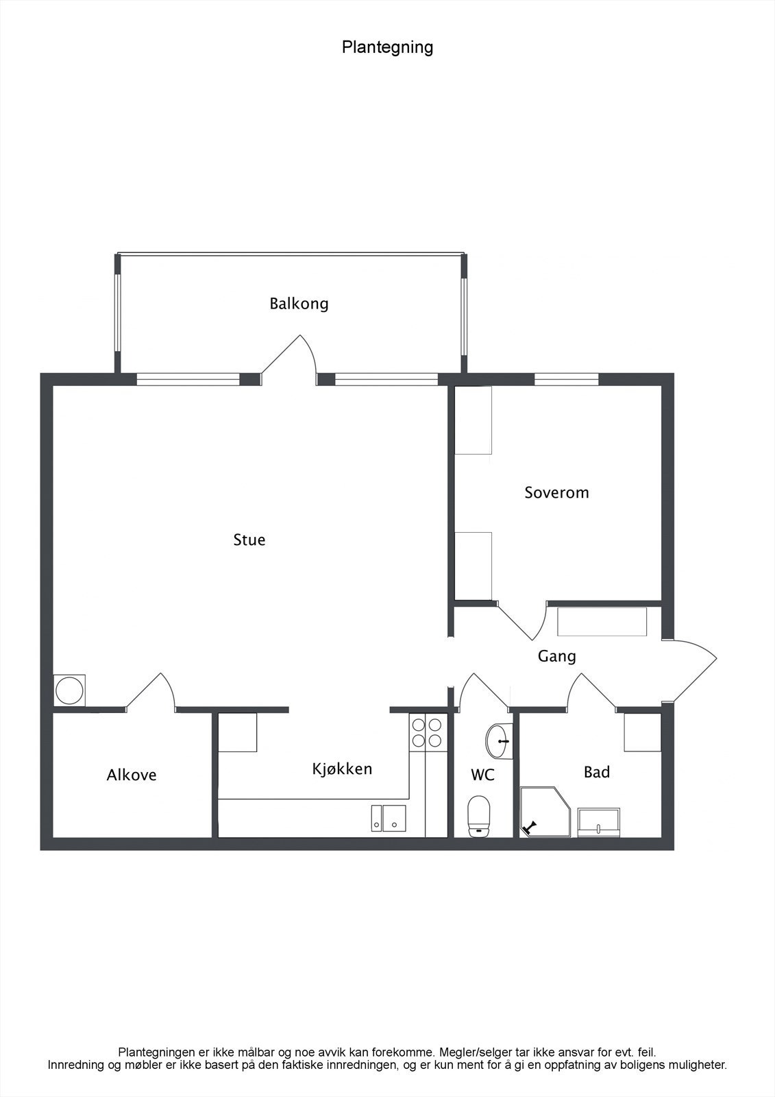 Plantegning. Galleribilde