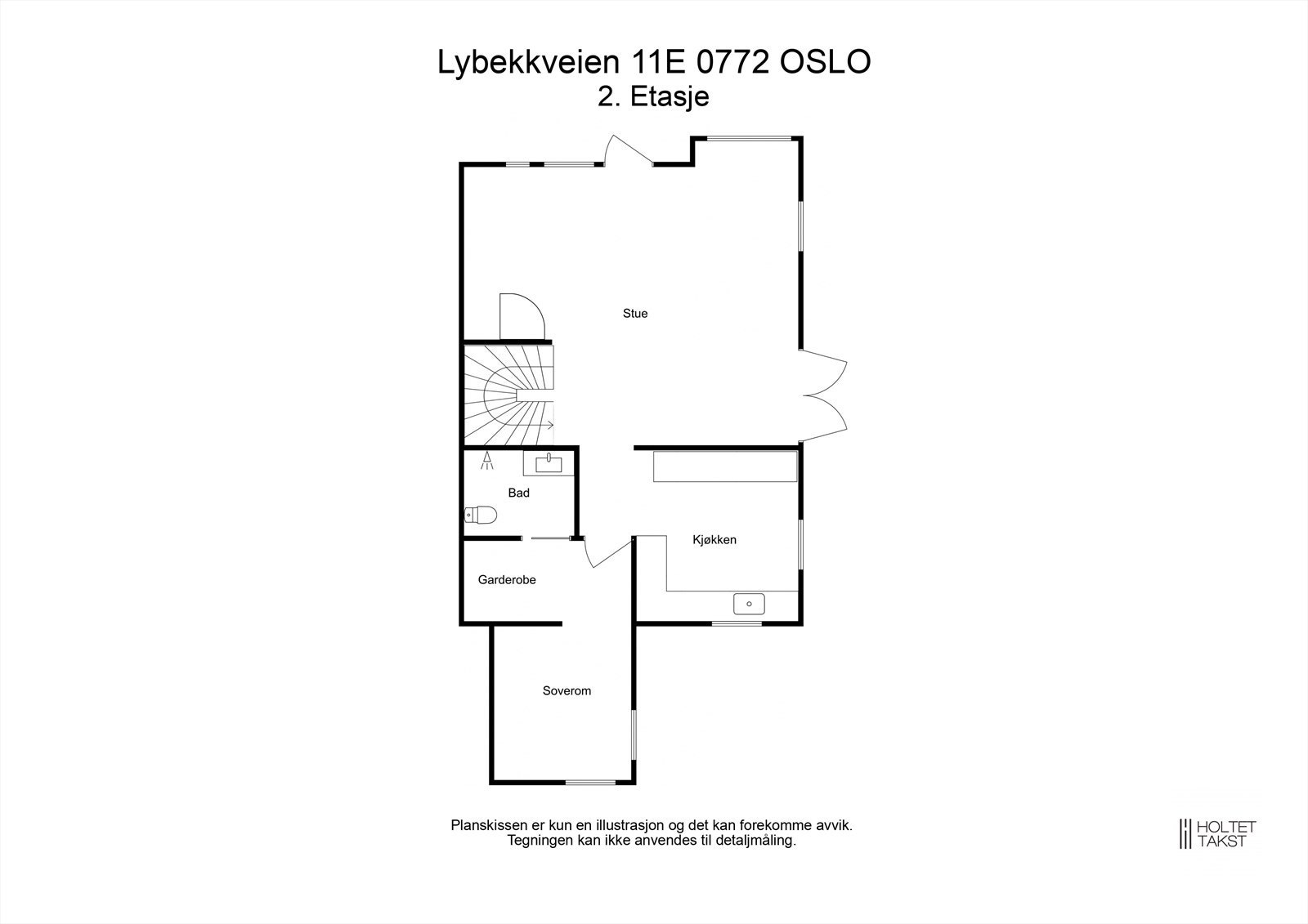 Plantegning - 2. etasje Galleribilde