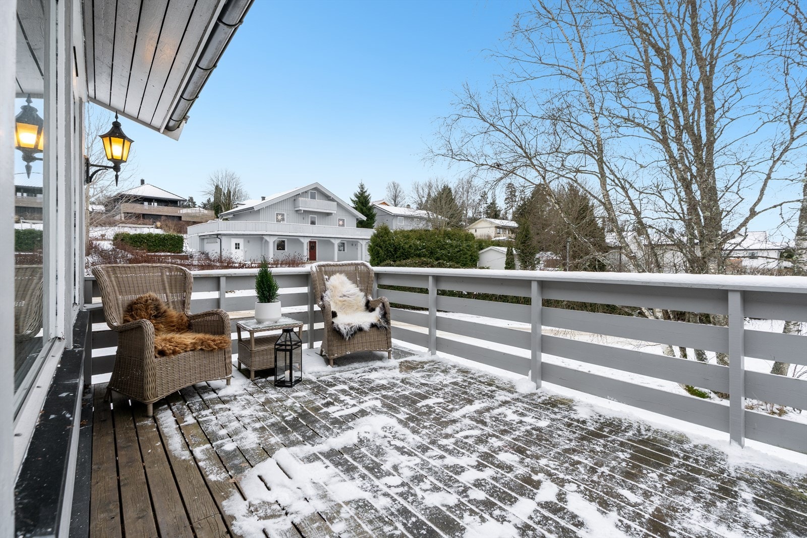 Terrasse på ca. 13,2 kvm som er vendt mot sydvest Galleribilde