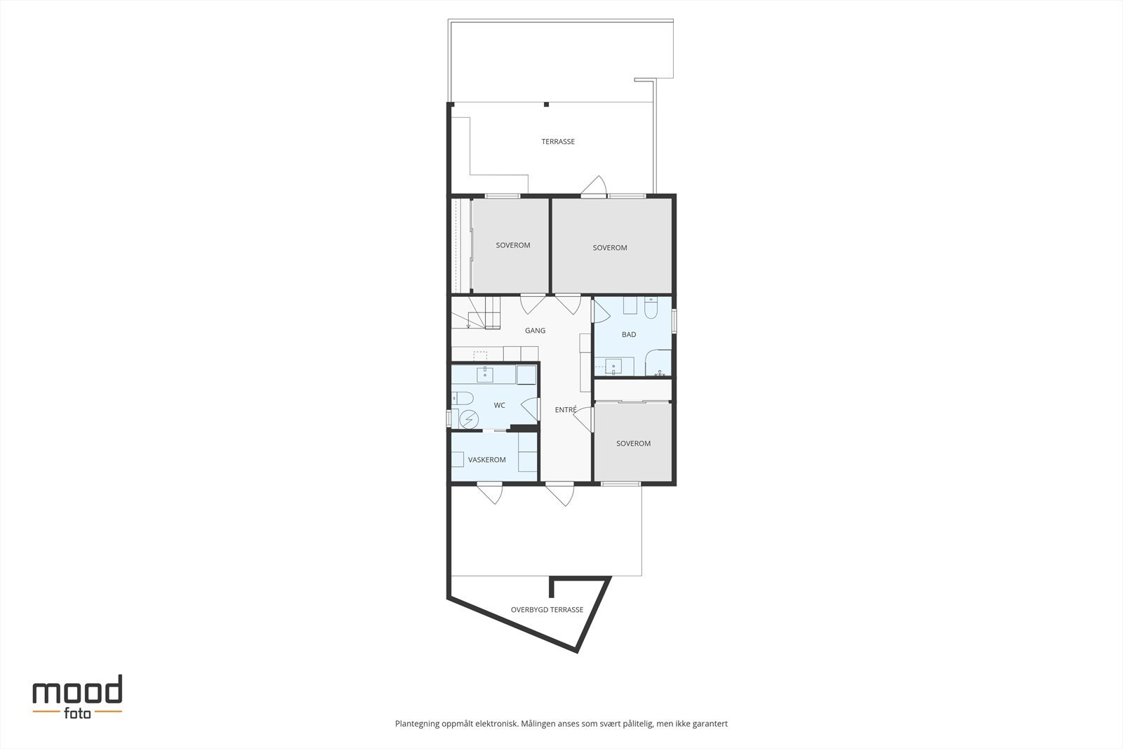 Plantegning 1. etg Galleribilde