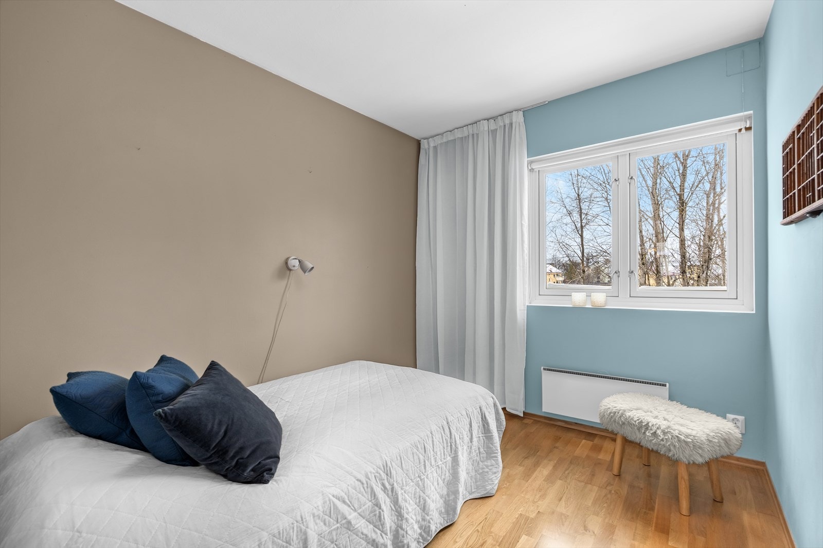 Soverom 3 er også av god størrelse med plass til seng og nødvendig møblement. Galleribilde