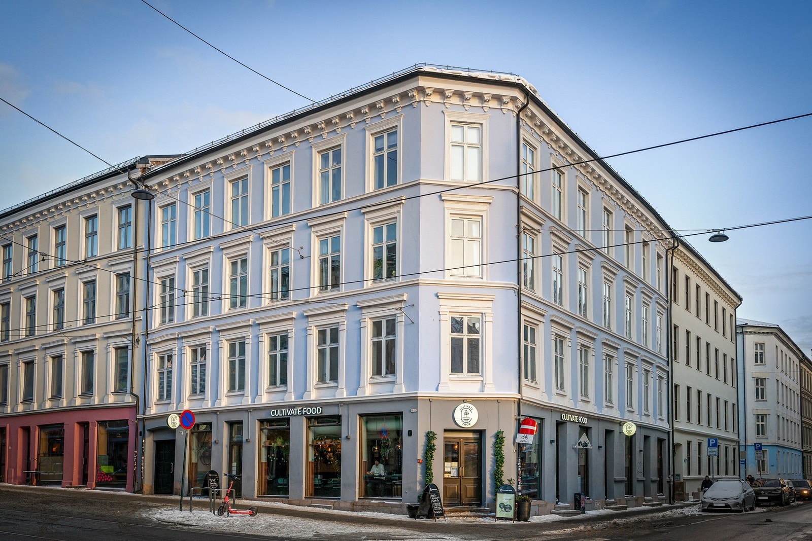 Fasade Helgesens gate 18. Galleribilde