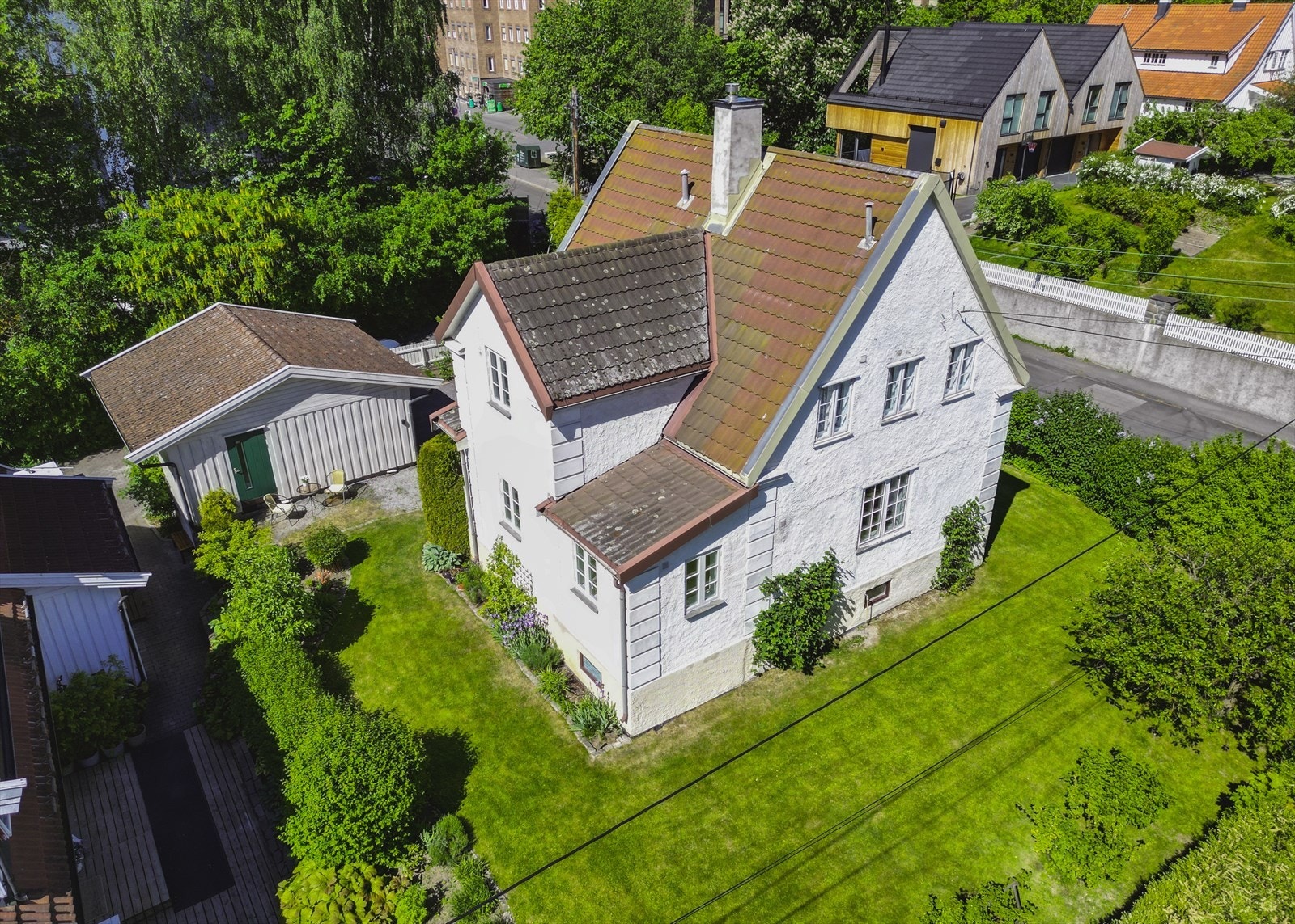 Pen opparbeidet hage. Galleribilde