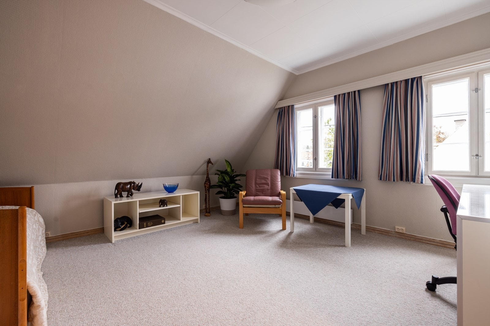 Soverom 3 er også romslig. Galleribilde