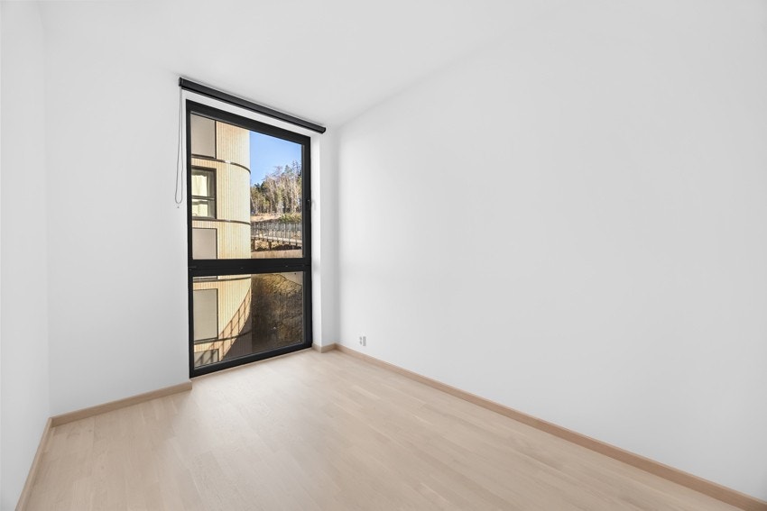 På soverom lll er det muligeher for å møblere med skrivebord, seng, samt kommode eller garderobeskap Galleribilde