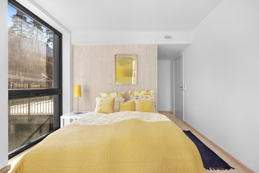 Leiligheten har tre soverom av god størrelse og rikelig med naturlig lysinnslipp. Galleribilde