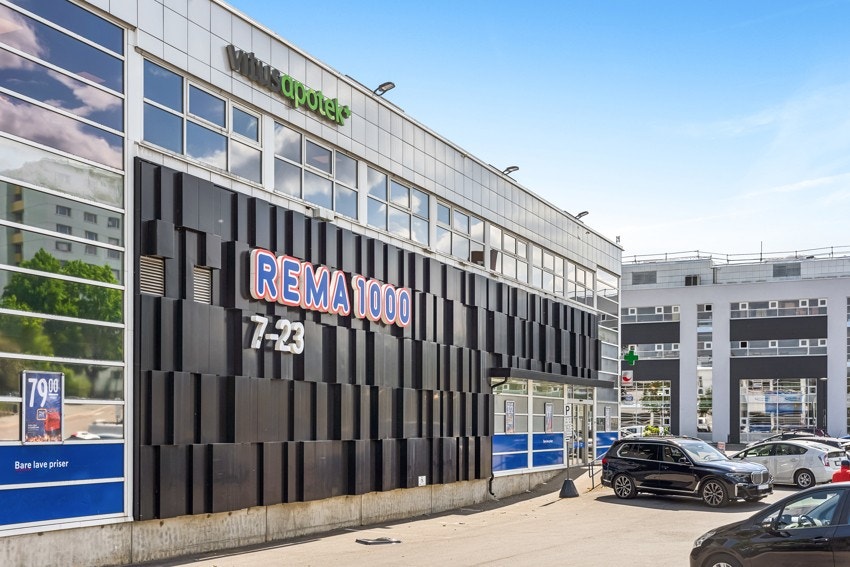 Området er godt dekket med dagligvarer og servicetilbud. Galleribilde