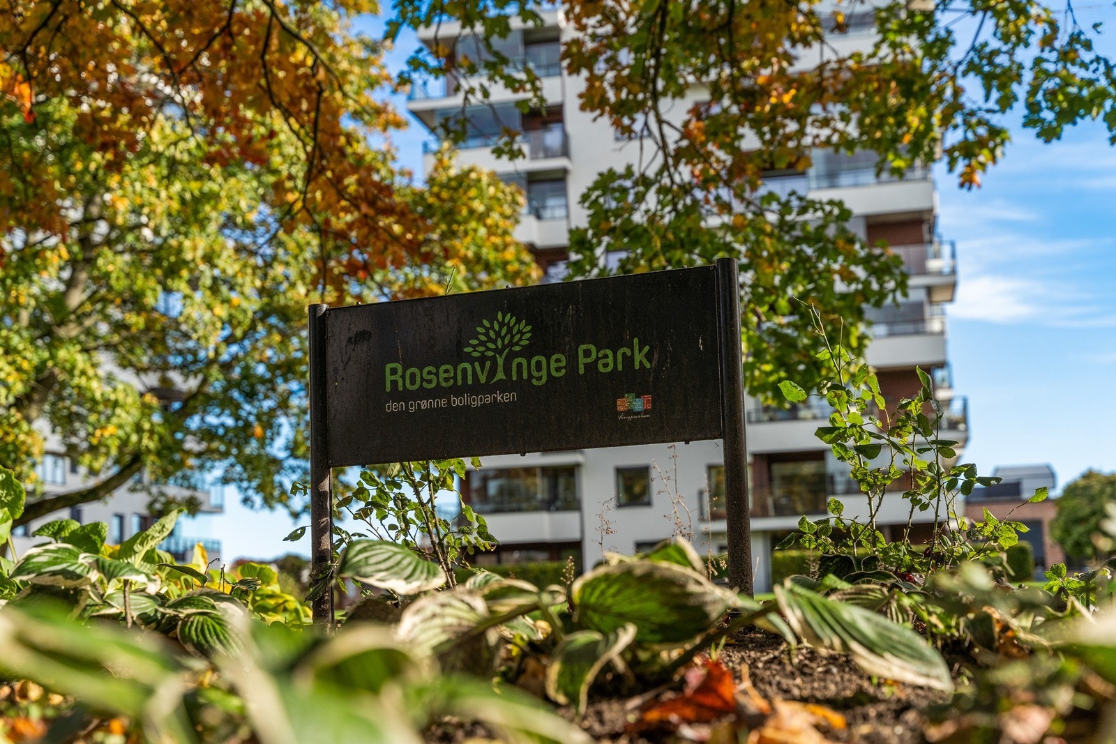 Leiligheten ligger i Rosenvinge Park på Høyda i Moss. Galleribilde
