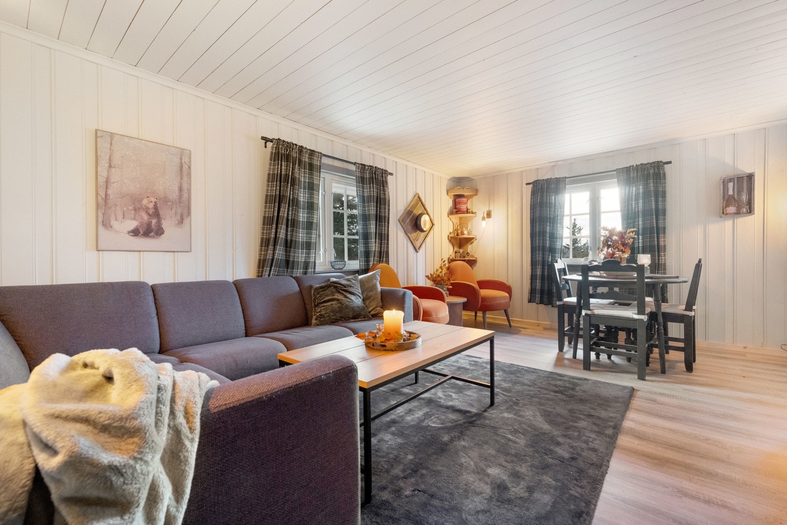 Hytta selges møblert, her man man overta rakst, og flytte rett inn! Galleribilde