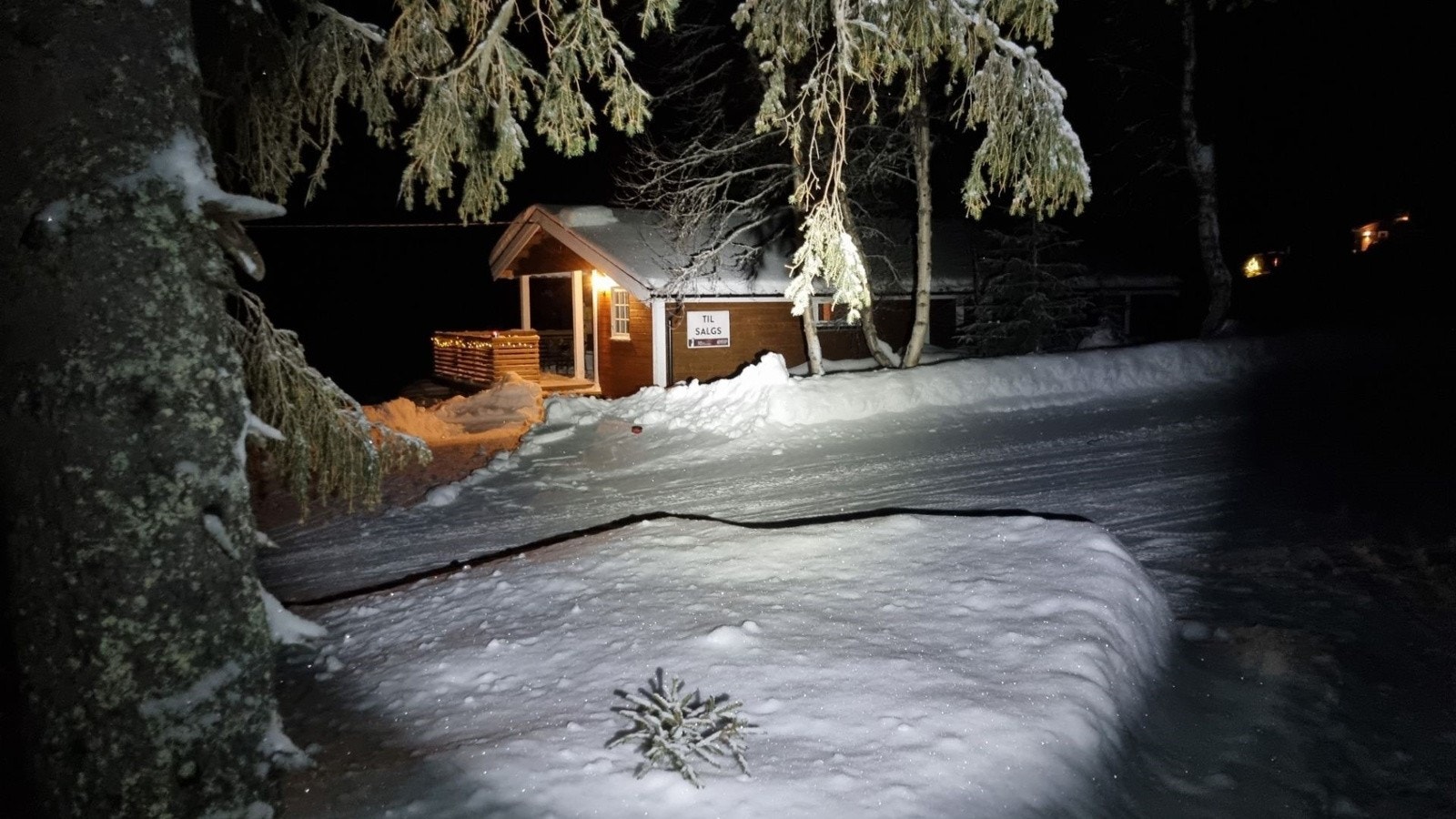 Vinterstemning Galleribilde