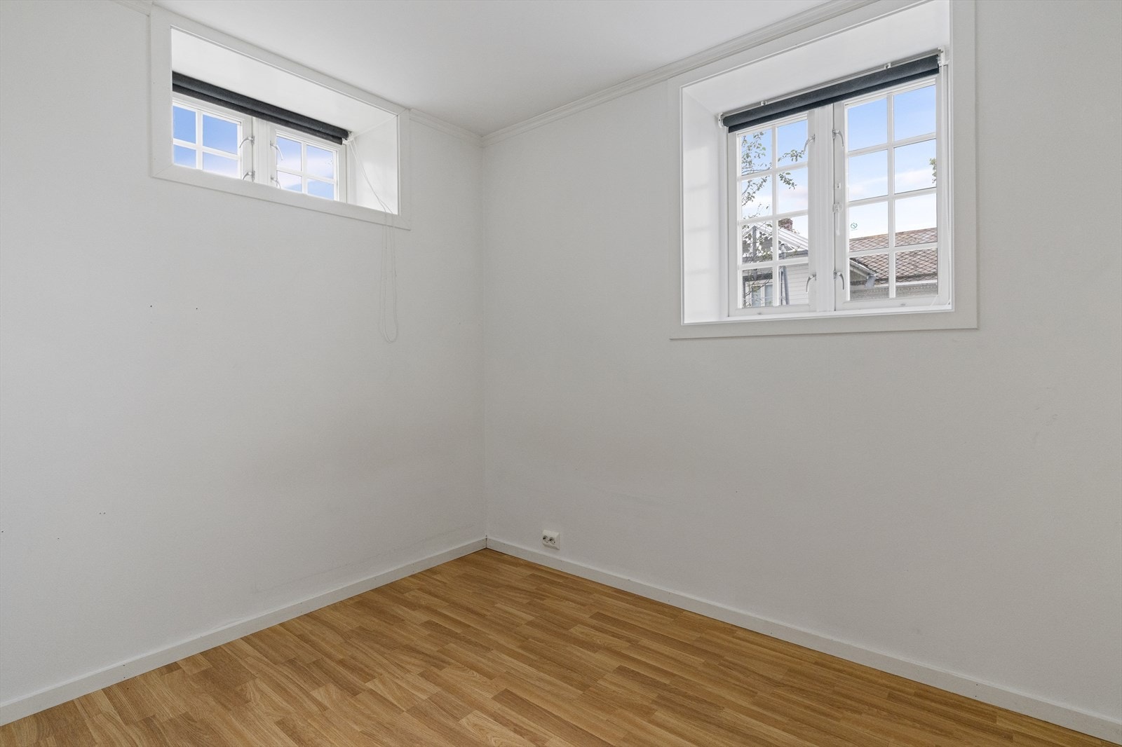 Soverommet måler 7 kvm og byr på god plass til dobbeltseng og garderobeløsning. Galleribilde