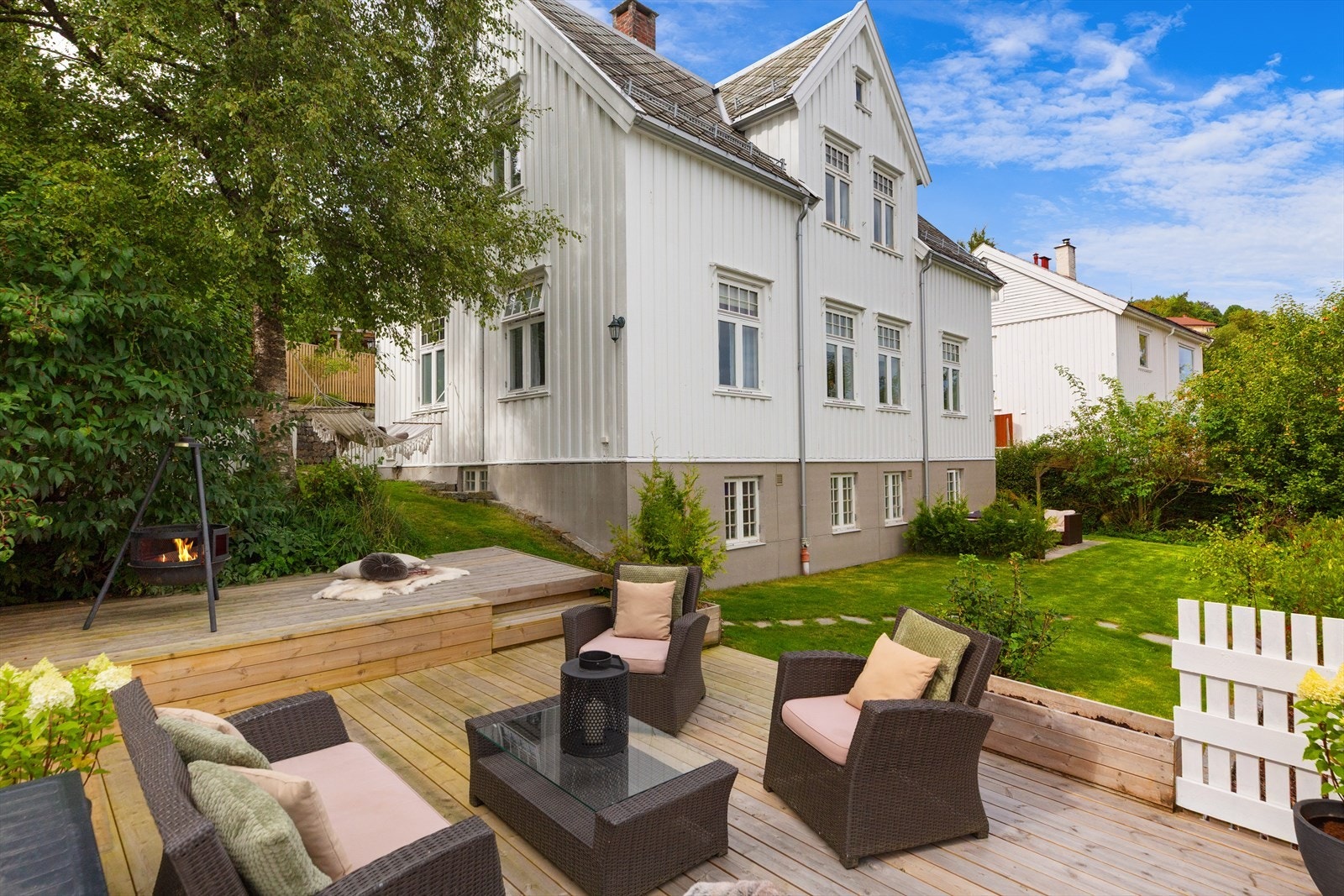 Boligen fremstår godt vedlikeholdt og ytterveggene er vurdert til TG1 av takstmann. Galleribilde