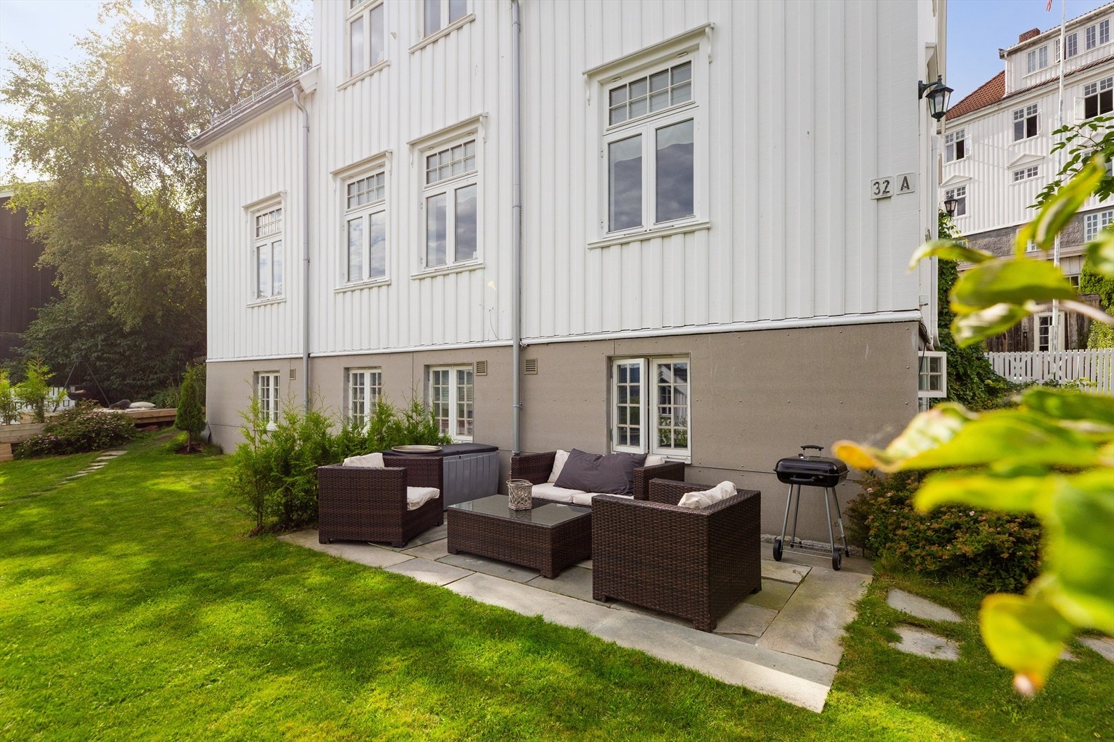 Alt ligger til rette for hyggelige sammenkomster. Galleribilde