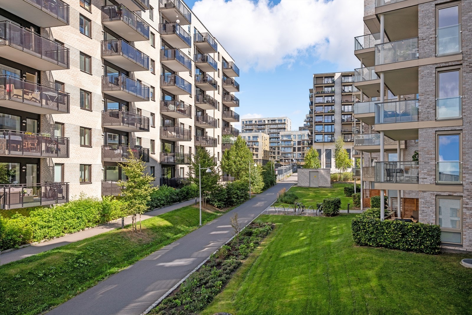 Fernanda Nissens gate er et veletablert strøk og nabolag. Galleribilde