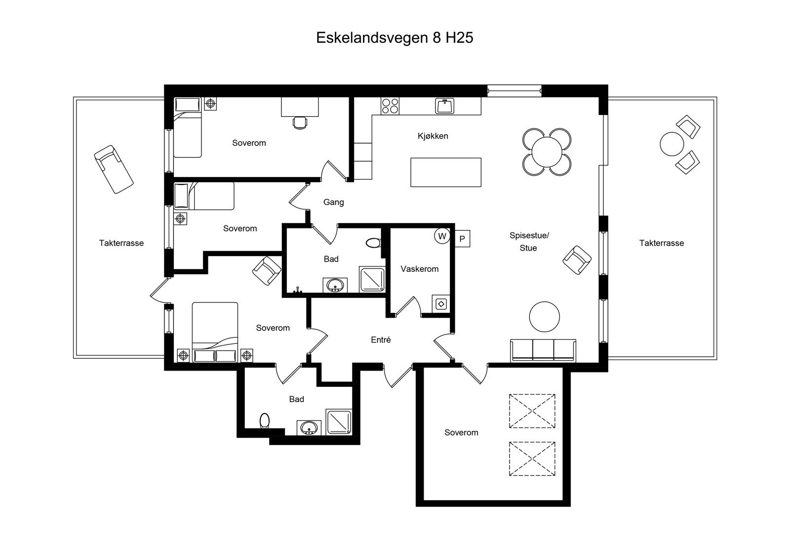 Plantegning. Galleribilde