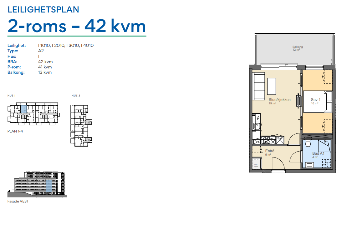 Teknisk plantegning Galleribilde