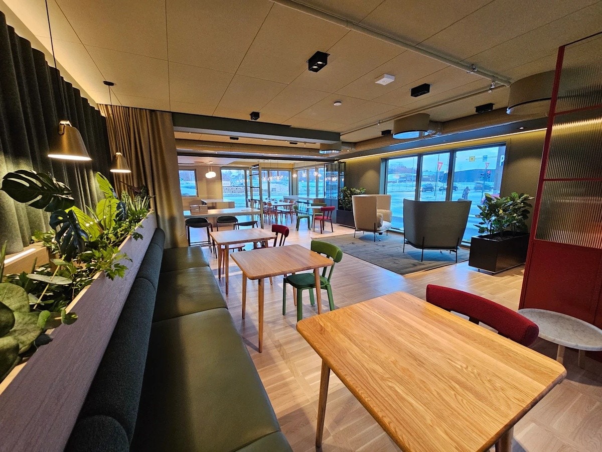 Selskapslokalet kan leies til selskaper Galleribilde