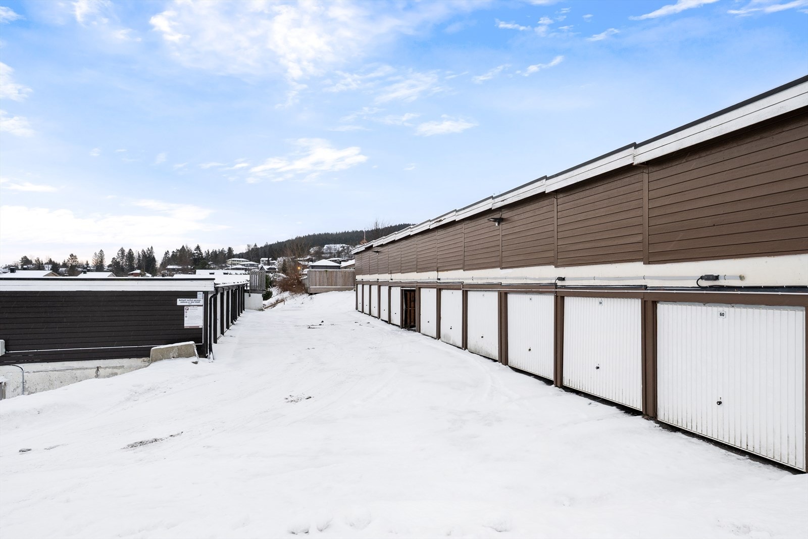 Parkering i borettslagets garasjeanlegg. Galleribilde