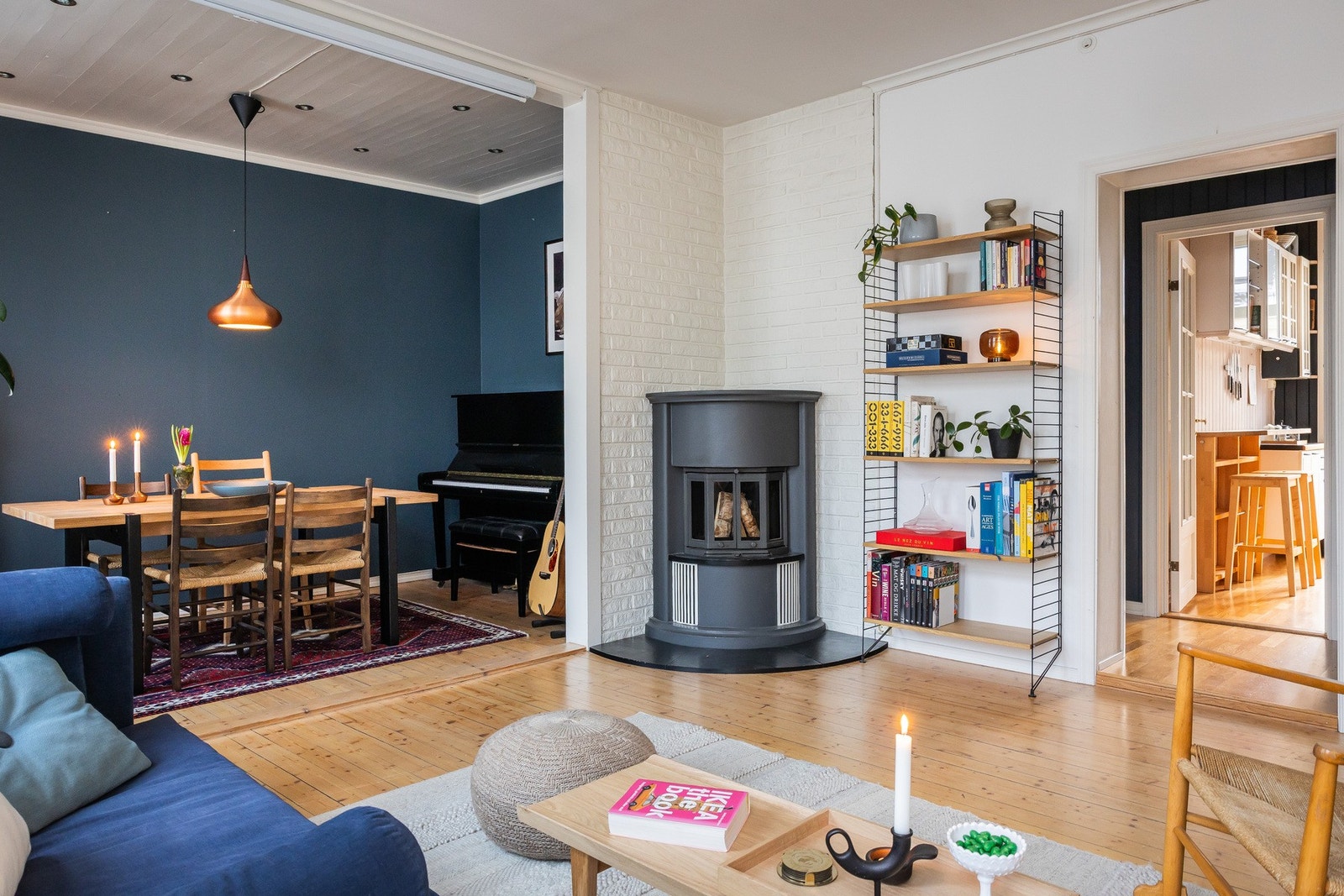 Lun og god atmosfære. Galleribilde