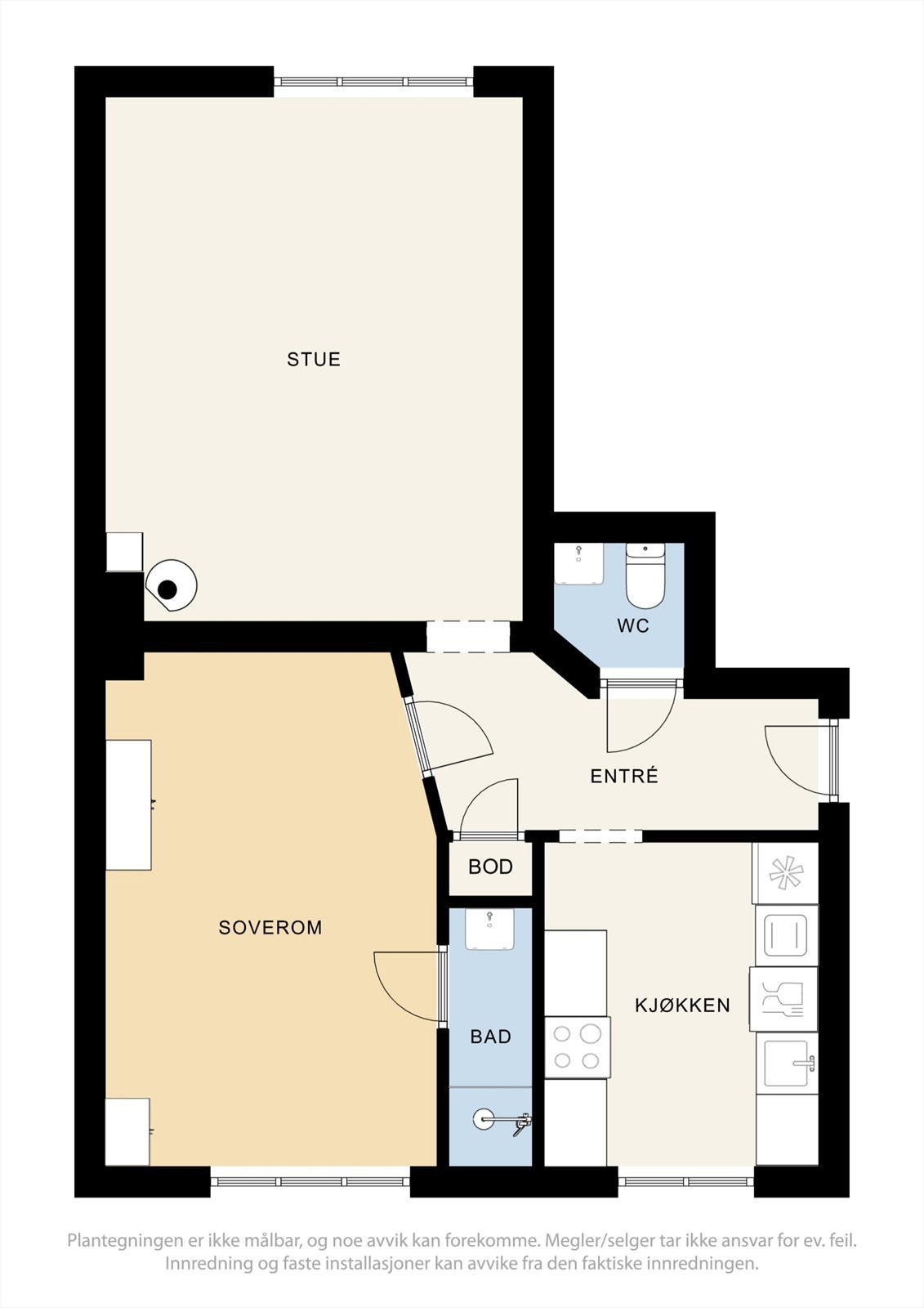 Plantegning. Galleribilde