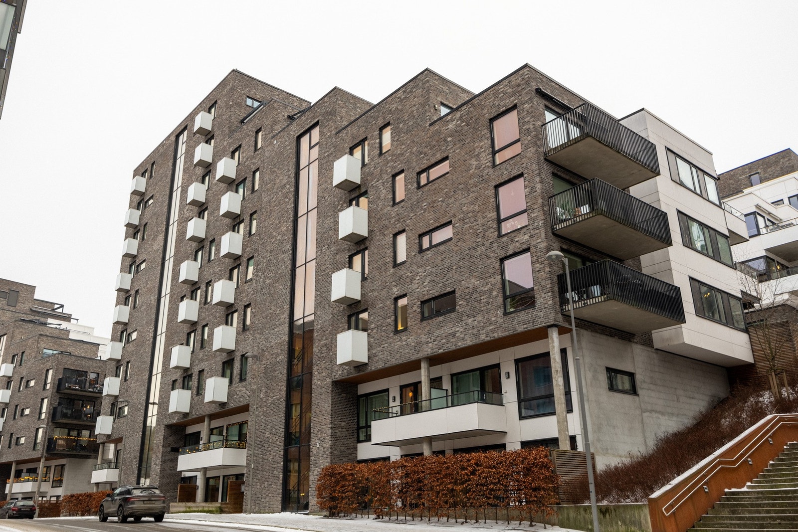 Her bor du sentralt, men likevel rolig og skjermet. Galleribilde