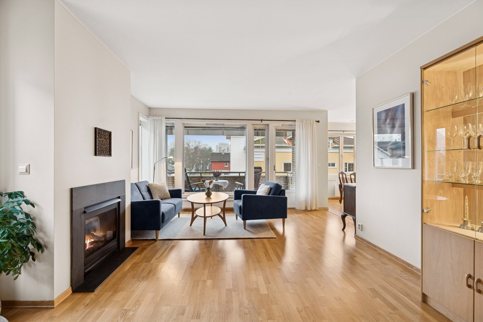 Det er god plass til møblering i flere soner. Galleribilde