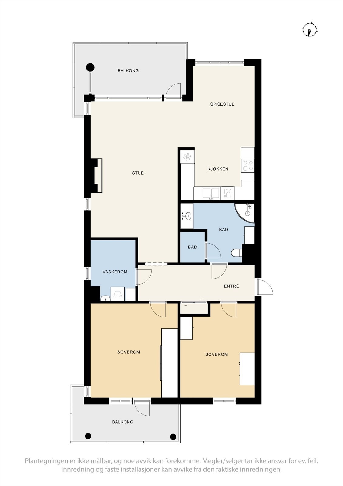 Plantegning. Galleribilde