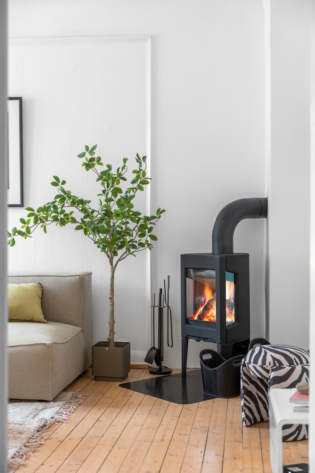 Nydelig peisovn, perfekt for kalde høst- og vinterkvelder. Galleribilde