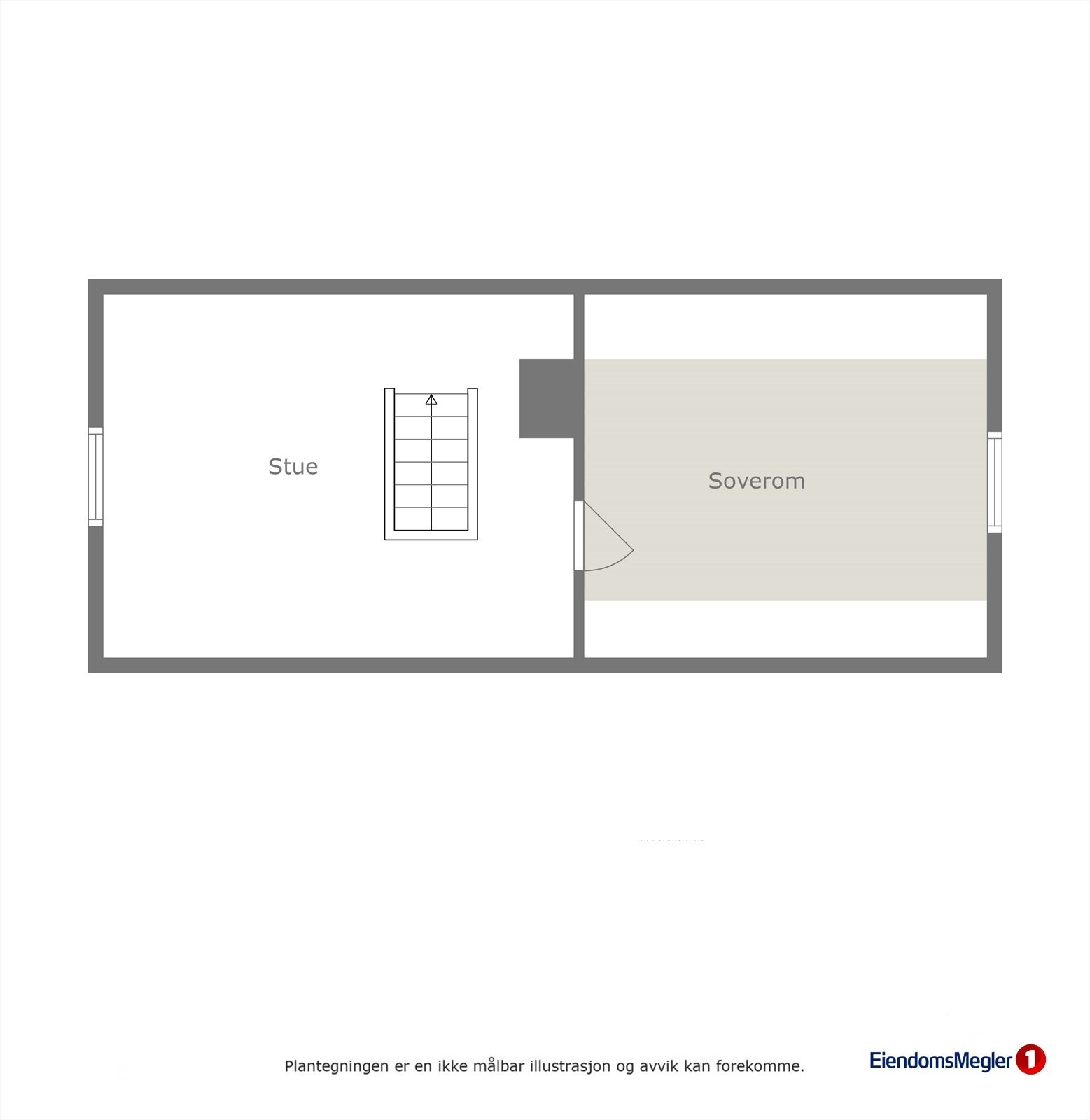 Planløsning loft Galleribilde