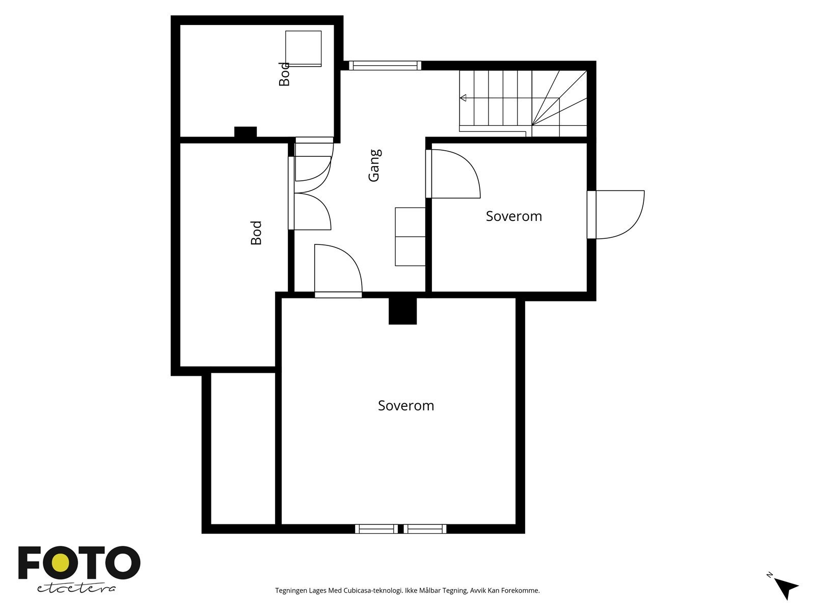 Veiledende planskisse 2. etasje. Ikke målbar Galleribilde