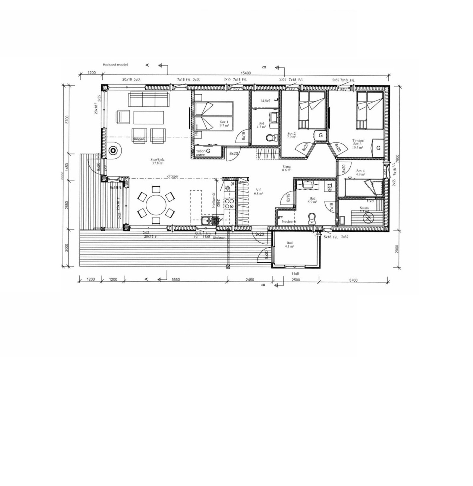 Plantegning. Galleribilde