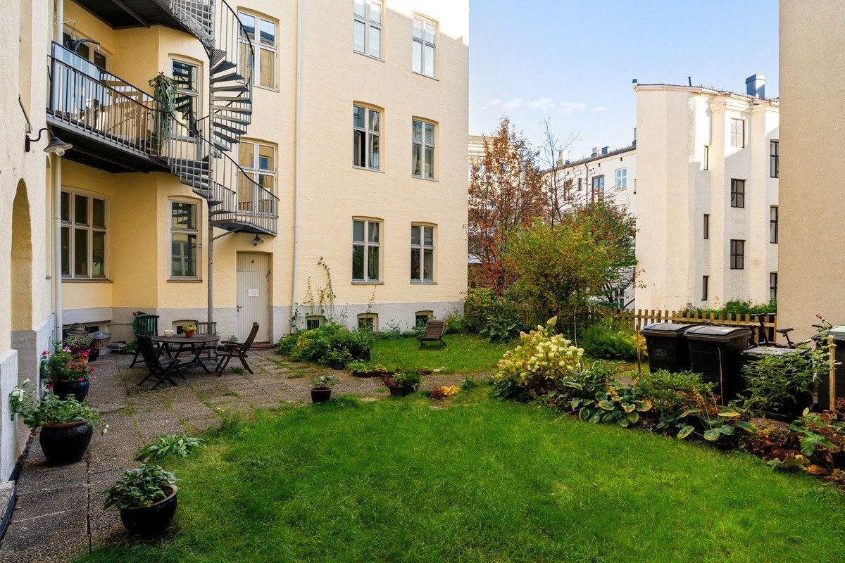 Sameiet fremstår som veldrevet, med godt naboskap og høy grad av beboerengasjement Galleribilde