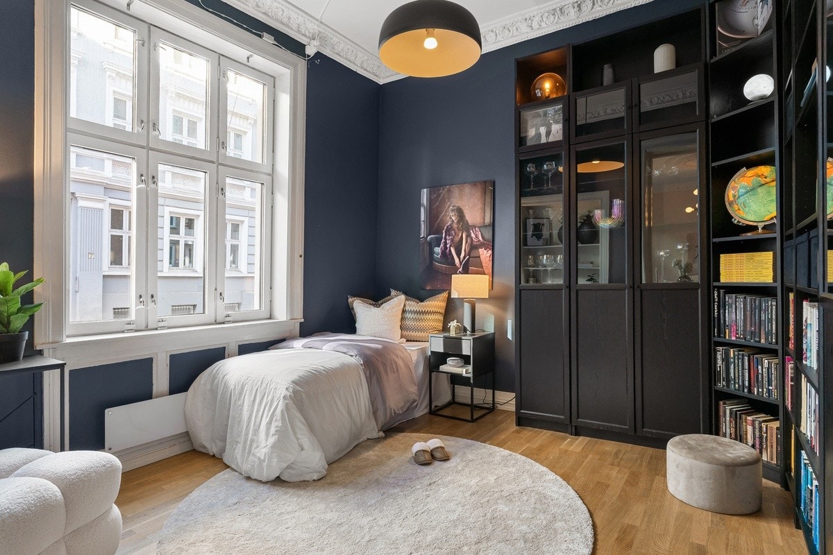 Det andre soverommet passer godt som barnerom eller gjesterom Galleribilde