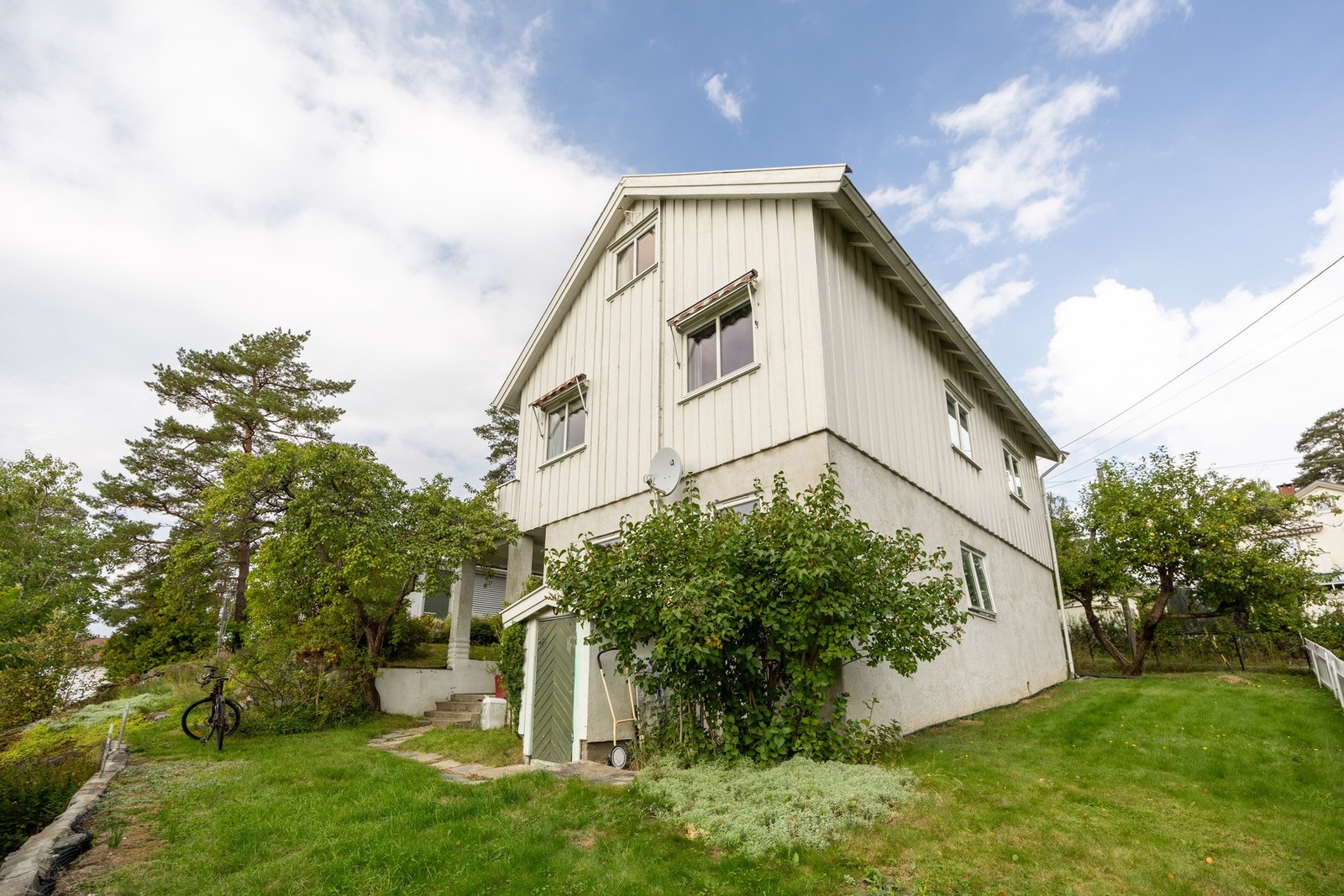 Her har man plass til lek og uteatkiviteter. Galleribilde