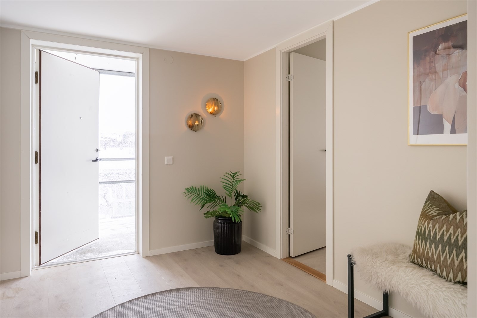 Man får et godt førsteinntrykk, hvor man har en splitter ny 1-stavs pergo. Galleribilde