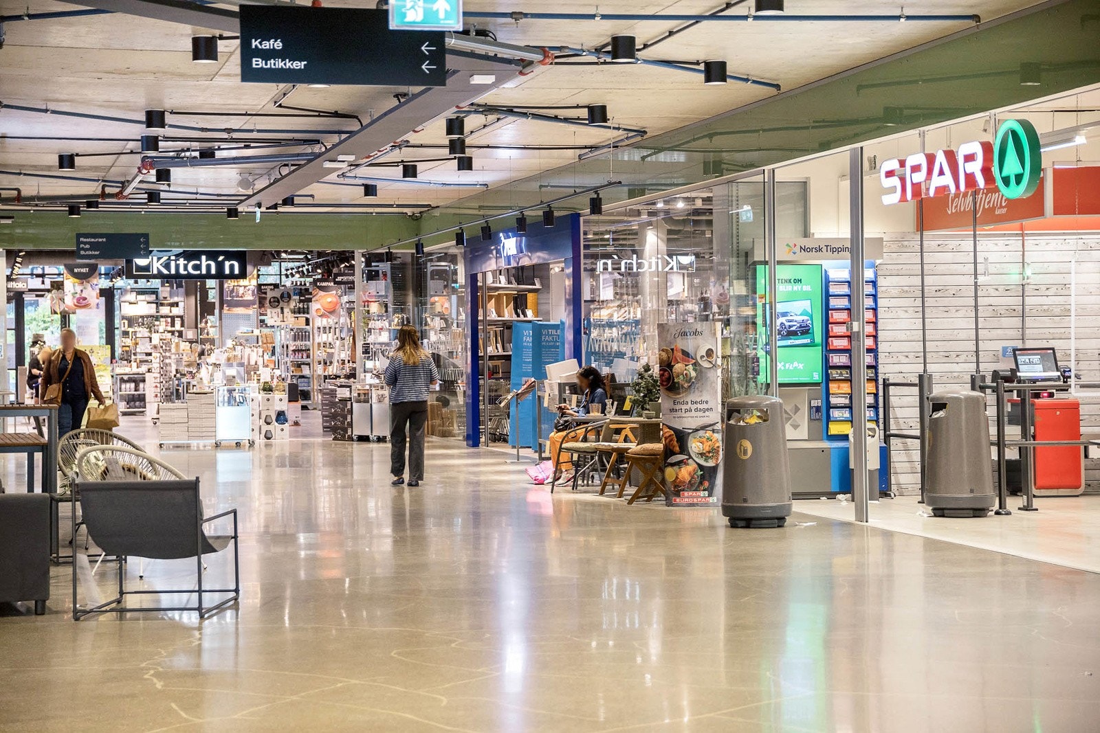 Vinslottet - Lite senter bare kort gåavstand unna. Galleribilde