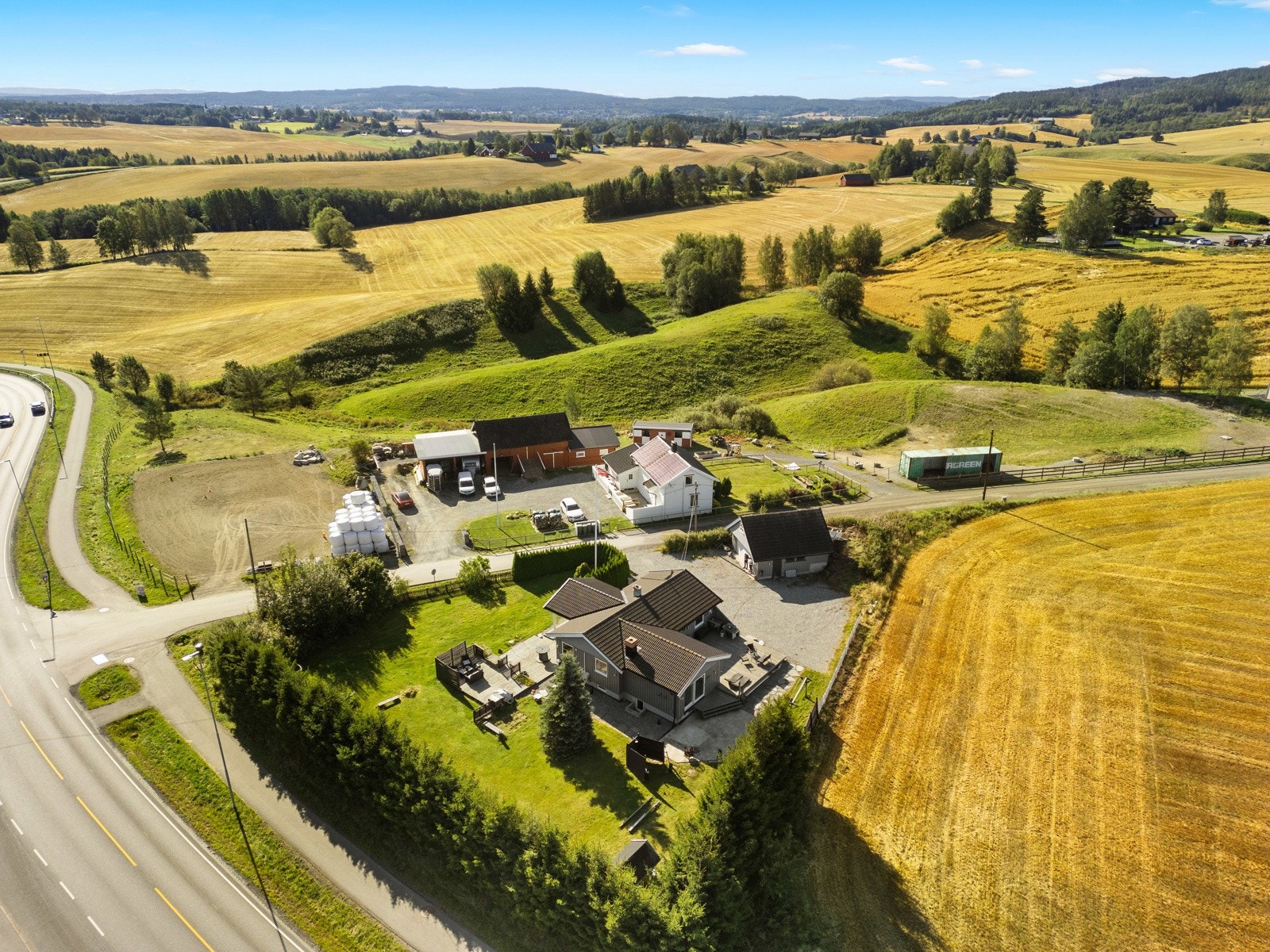 Dronebilde fra September 2025. Galleribilde