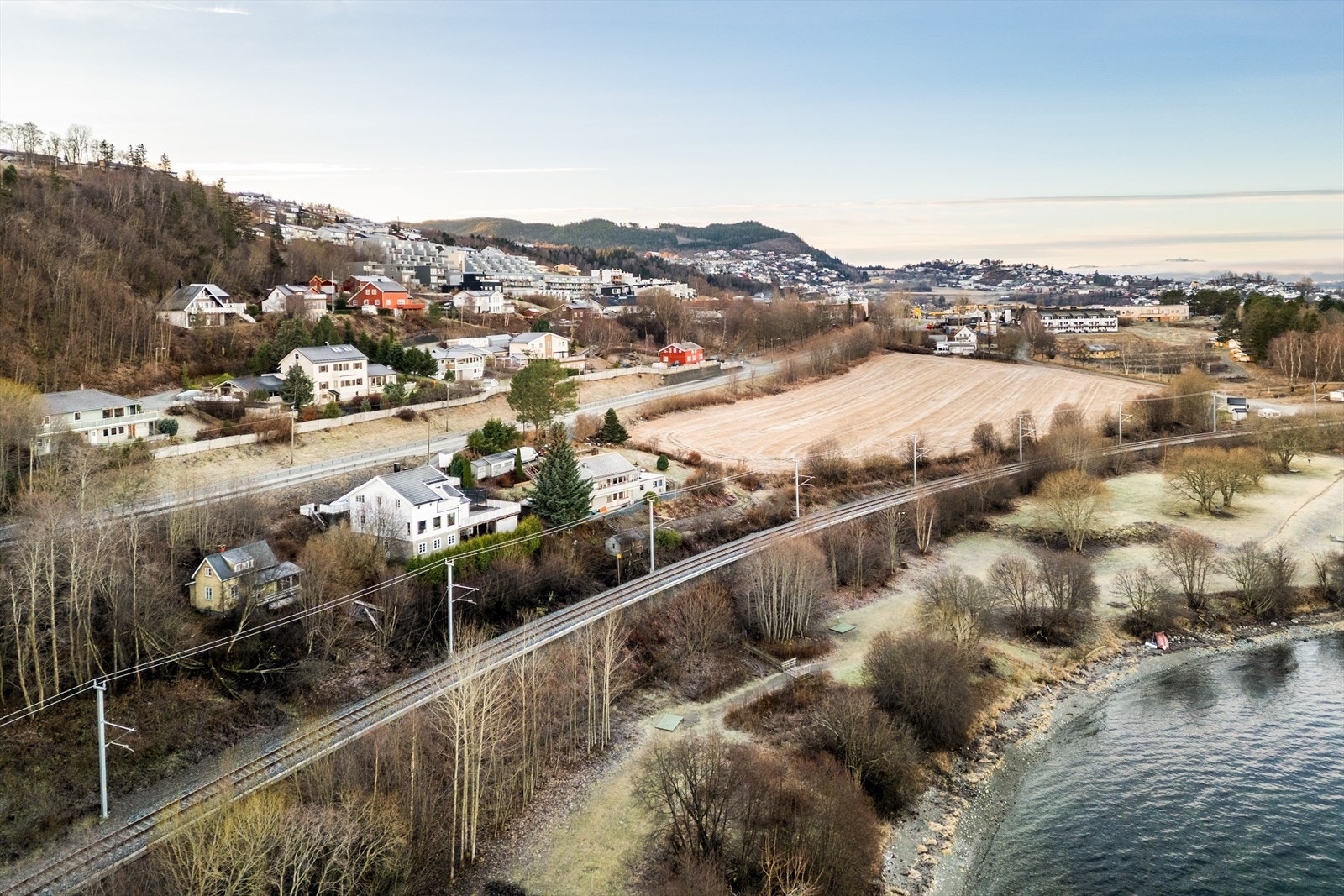 Dronebilde. Galleribilde