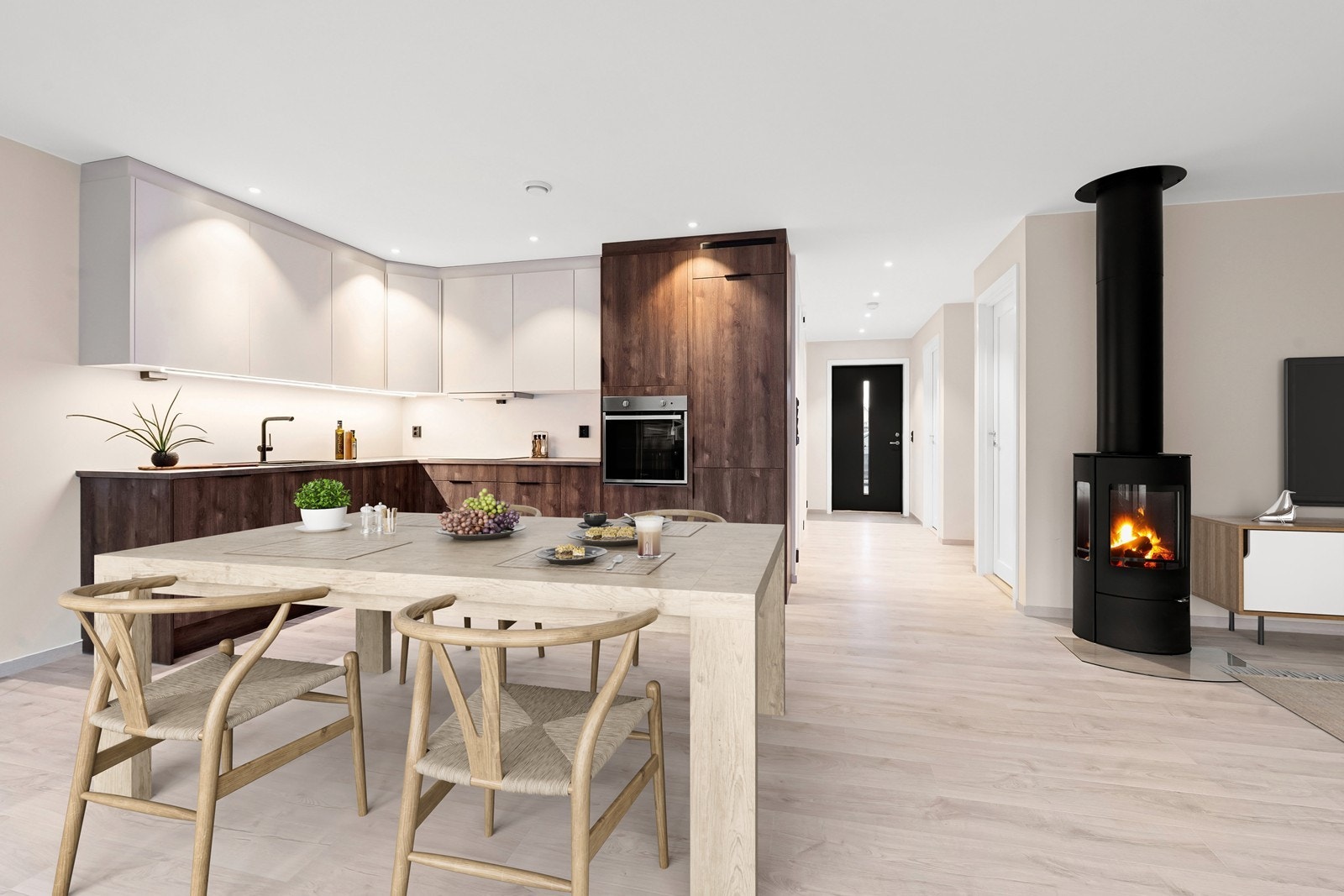 Digital styling. Her er det god plass for sosiale sammenkomster med familie og venner. Galleribilde