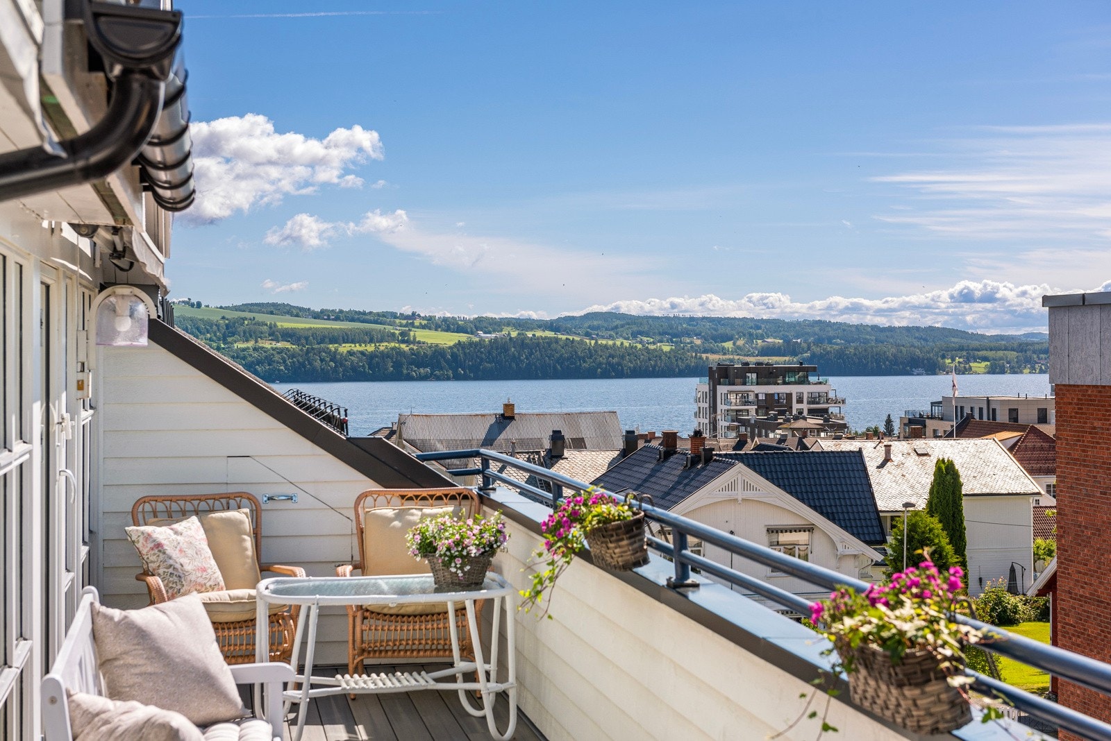 Flott utsikt Galleribilde