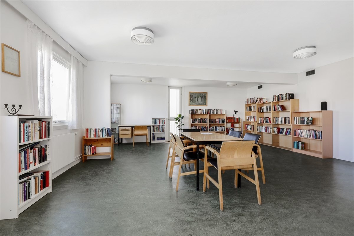 Fellesfasiliteter - Lesesal/bibliotek Galleribilde