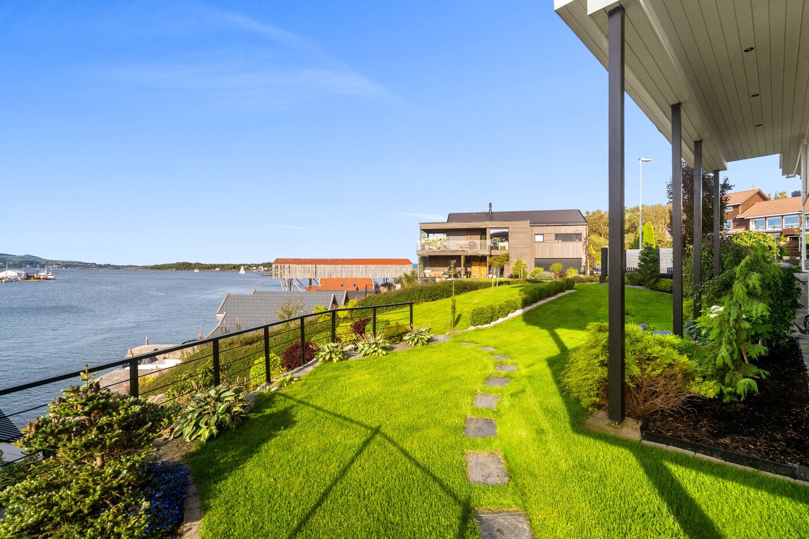 Uteområde. Galleribilde