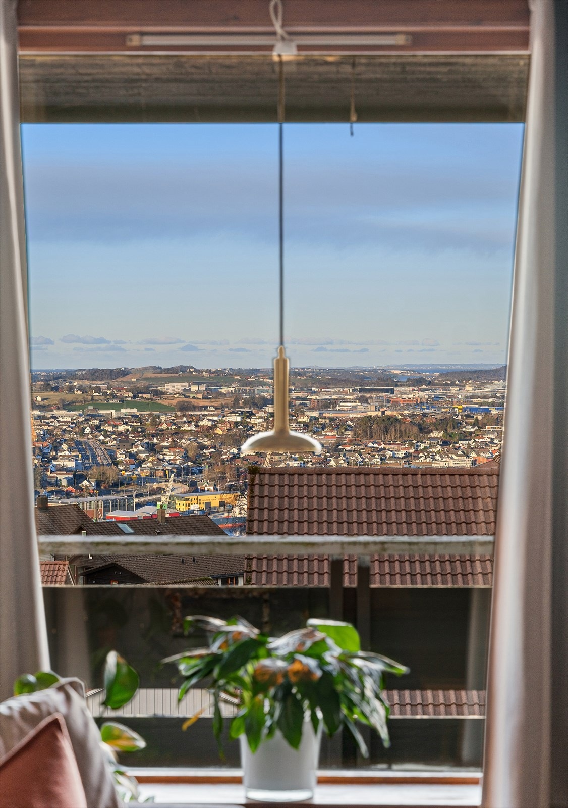 Pen utsikt fra stuen Galleribilde